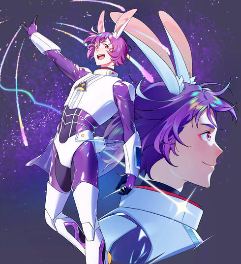 fanart of Shu Itsuki from Enstars!!